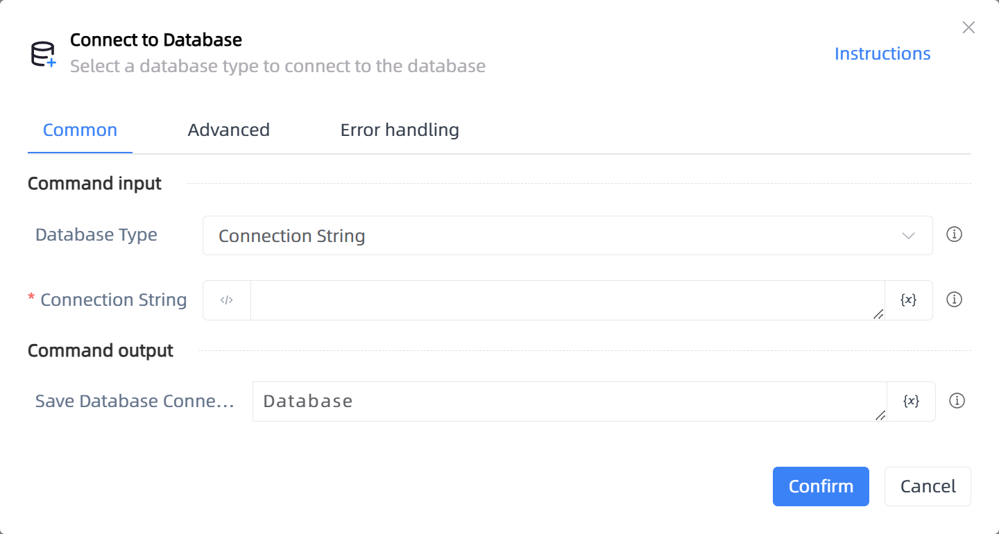 Connect to Database