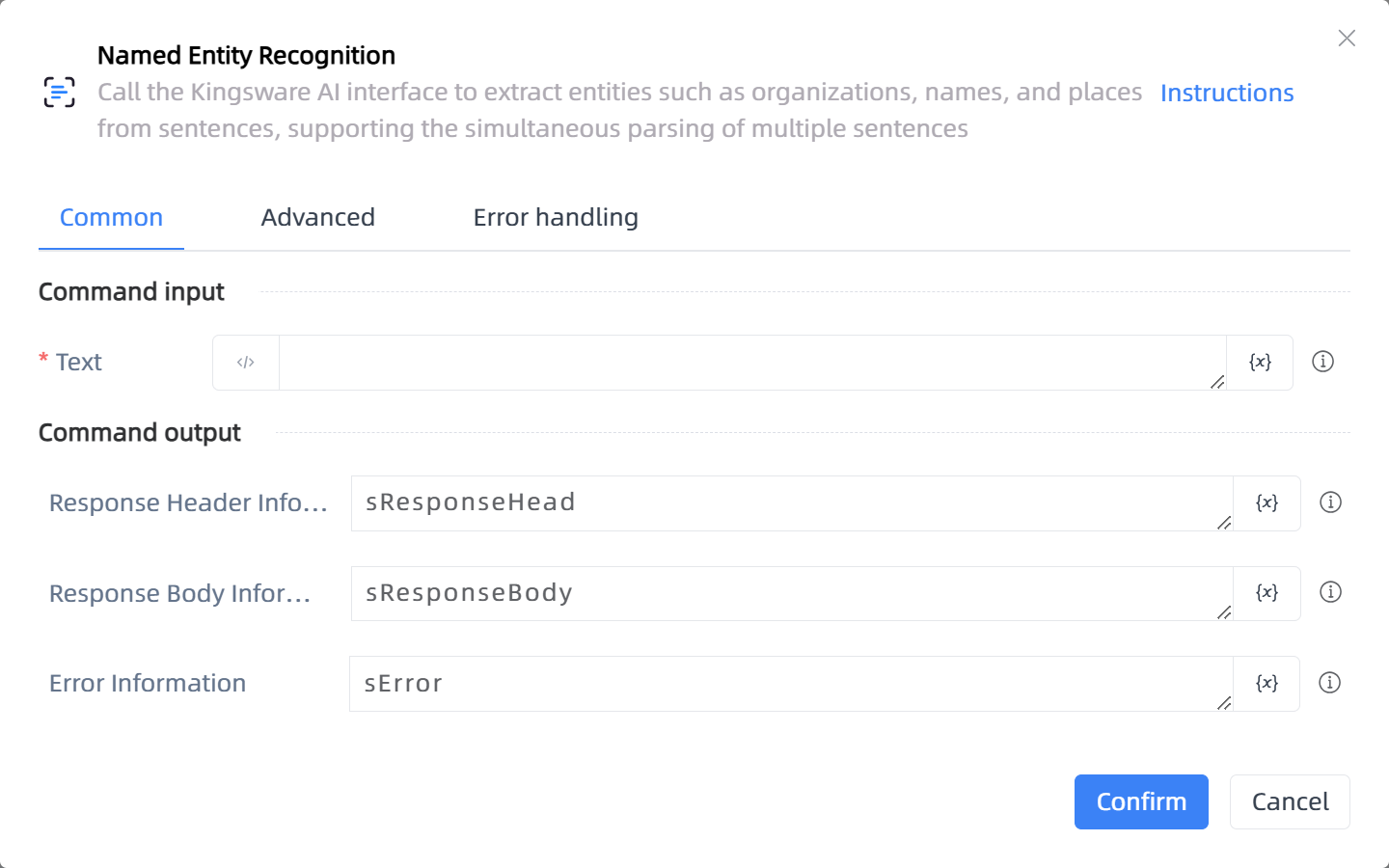 Named Entity Recognition